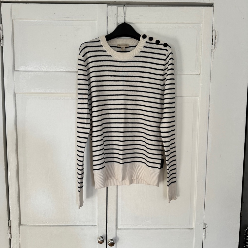 Men’s Burberry Brit Breton Nautical Striped Sweater size S